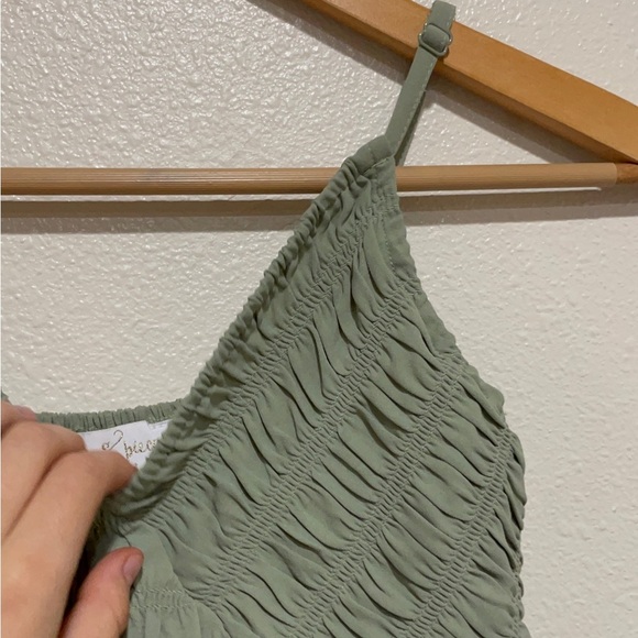Sage Green Camisole Top - Picture 6 of 9